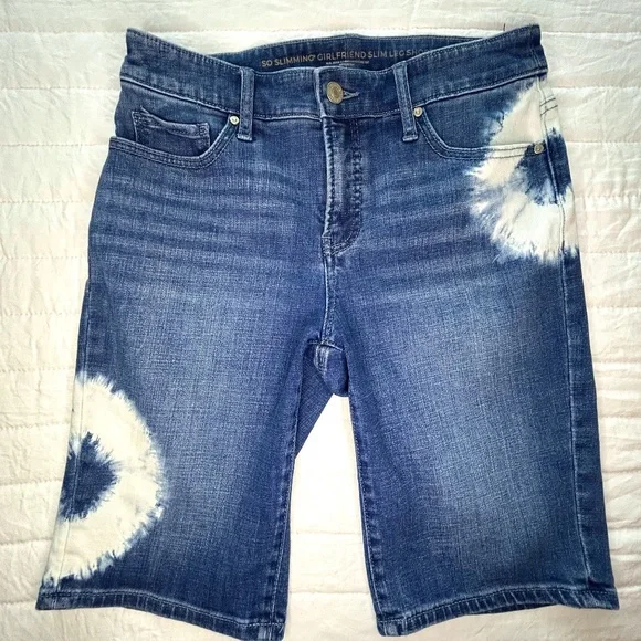 COPY - CHICO'S Girlfriend SHORTS - Slim Leg - Size 2 (Chico's Size 00) - Picture 11 of 11